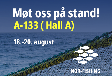Møt ProNav på fiskerimessen i Trondheim - stand A-133 